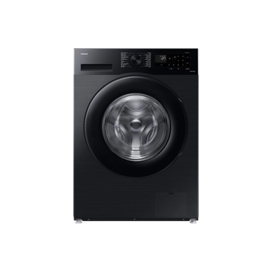 Samsung washing machine, 9 kg, front load, drying 75%, black, WW90CGC04DAB