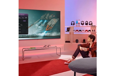 LG Real 4K Quantum Dot NanoCell Colour Technology LED TV 55 Inch QNED80 Series, Cinema Screen Design 4K Cinema HDR WebOS Smart AI ThinQ Local Dimming, 55QNED806QA