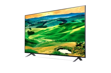 LG Real 4K Quantum Dot NanoCell Colour Technology LED TV 55 Inch QNED80 Series, Cinema Screen Design 4K Cinema HDR WebOS Smart AI ThinQ Local Dimming, 55QNED806QA