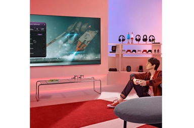 تلفزيون QNED من إل جي بدقة 4K حقيقي. مقاس 75 من السلسلة 80. معالج ألفا 7 الجيل الخامس لذكاء إصطناعي., 75QNED806QA