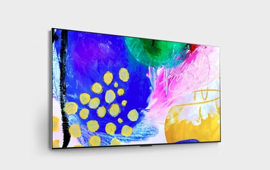 LG OLED TV 77 Inch G2 Series, Gallery Design 4K Cinema HDR WebOS Smart AI ThinQ Pixel Dimming, OLED77G26LA