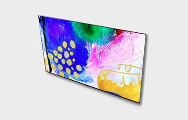 LG OLED TV 77 Inch G2 Series, Gallery Design 4K Cinema HDR WebOS Smart AI ThinQ Pixel Dimming, OLED77G26LA
