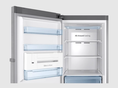 Samsung Upright Freezer 11.1 CU.ft, Steal, RZ32M71107FB