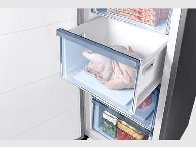 Samsung Upright Freezer 11.1 CU.ft, Steal, RZ32M71107FB
