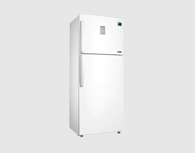 ثلاجة سامسونج  بابين 16 قدم ابيض RT46K6300WWB