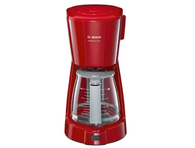 Bosch 1100W Filter Coffee maker Compact Class Extra Red, TKA3A034GB