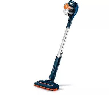 Philips Upright Vacuum Cleaner 21.6V 0.4L Blue, FC6724/61