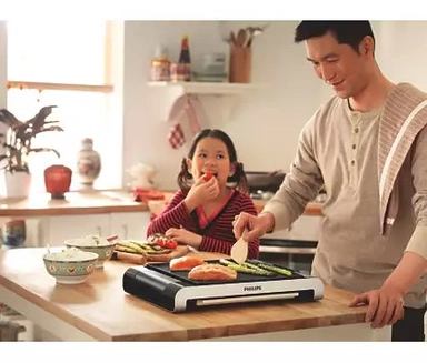 Philips Table Grill, 230 W, Black, HD4419/20