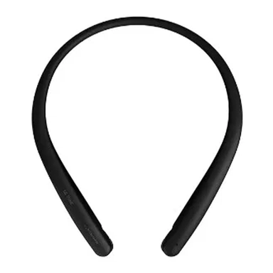 LG HBS Slim Neckband, Meridian Sound, Fast Charging, Dual Mic (Black Color), SL5