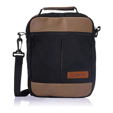 Smart Gate SM-903 Tablet Bag with Shoulder Strap 10" Black Brown