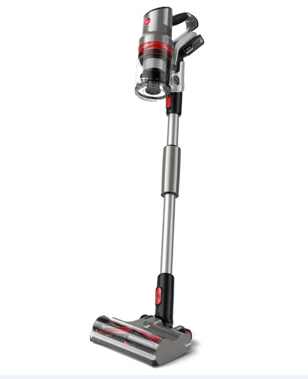Hoover Upright Vacuum Cleaner, 0.7L, 18V, Graphite/ Red, CLSV-HPMS