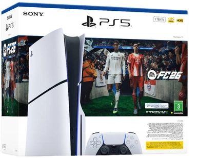 بلايستيشن 5، جهاز، بلو راي، 1TB، حزمة EA SPORTS FC™ 26