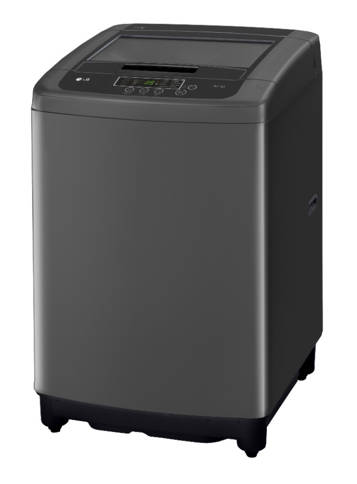 LG top automatic washing machine, 11.5 kg, black, WTV11BND