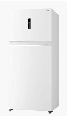 Toshiba Refrigerator , 19.6 White ,GR-RT735WE-PMU(01)