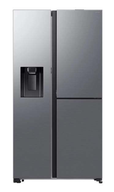 ثلاجة سامسونج دولابي بابين 21.5 قدم فضي RS80F65GDT