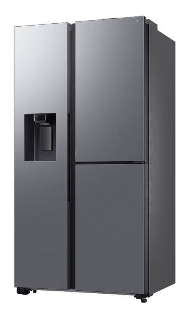 ثلاجة سامسونج دولابي بابين 21.5 قدم فضي RS80F65GDT