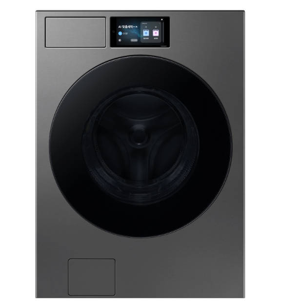 غسالة سامسونج 25 ك فتحه أمامية STEEL WF90F25ADS