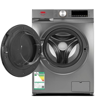 غسالة هام أمامية 11 ك فضي Inverter تنشيف 7ك HMCFL11D7SM-25N