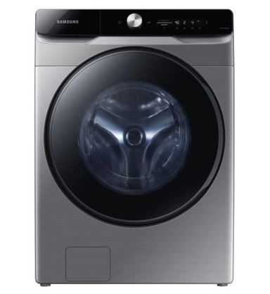 Samsung 18 Kg Front Loading Combo Washing Machine Silver, WD18T6300GP
