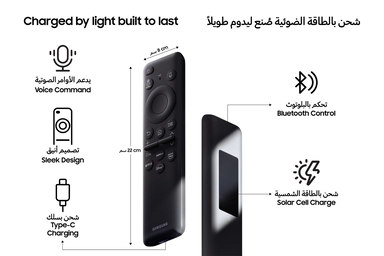 شاشة سامسونج 55 بوصة سمارت OLED QA55S90DAUXSA 4K