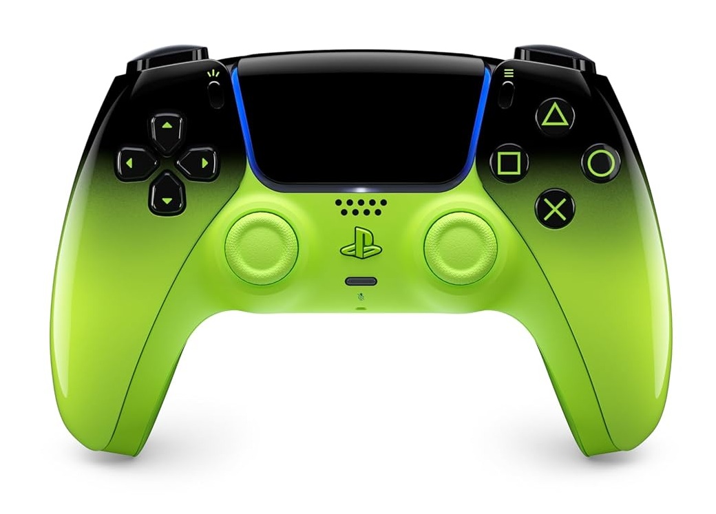 Sony PlayStation DualSense 5 Wireless Controller, Remix Green - CFI-ZCT2/REMIXGREEN