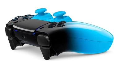 Sony PlayStation DualSense 5 Wireless Controller, Rhythm Blue - CFI-ZCT2/RHYTHMBLUE