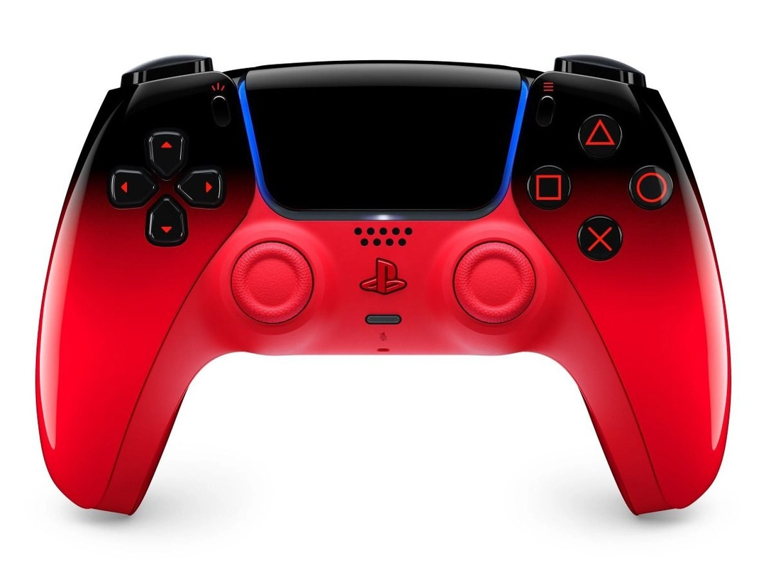 Sony PlayStation DualSense 5 Wireless Controller, Techno Red - CFI-ZCT2/TECHNORED