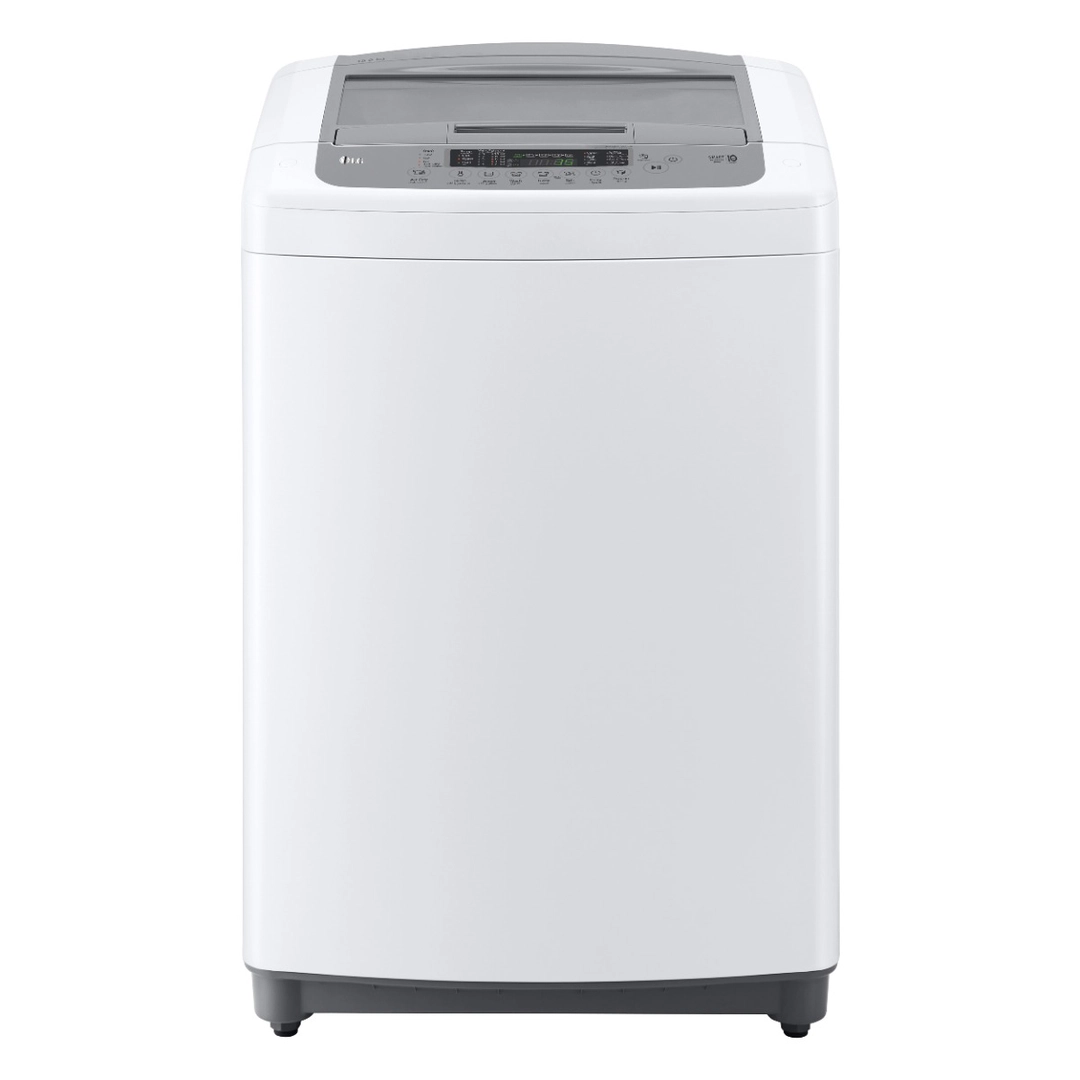 LG top automatic washing machine, 15 kg, white, WTV15BNWA