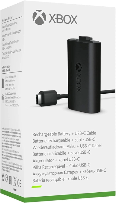 Microsoft Xbox Series Play And Charge Kit Black