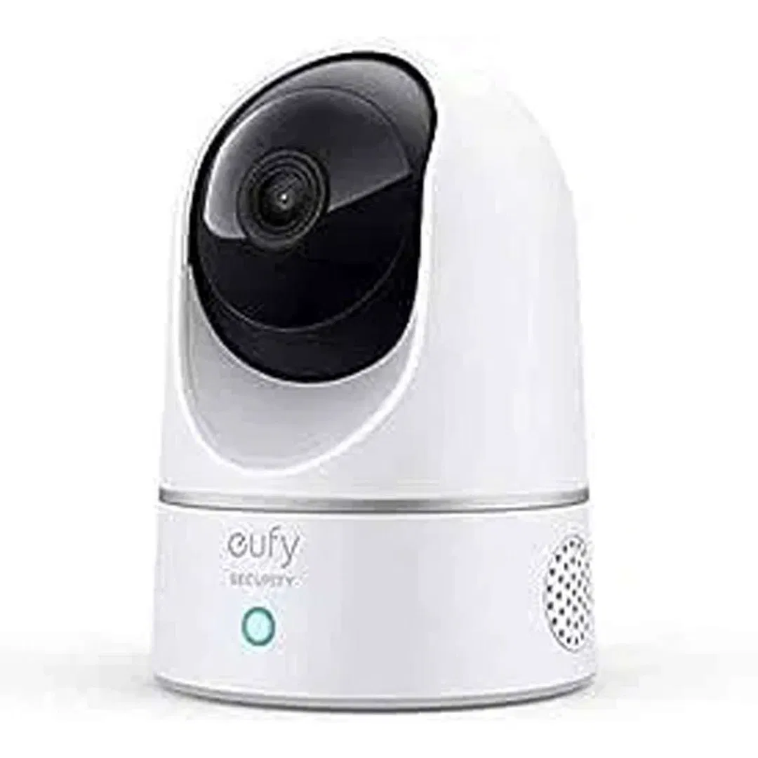 Eufy 2K Pan and Tilt Indoor Surveillance Camera White