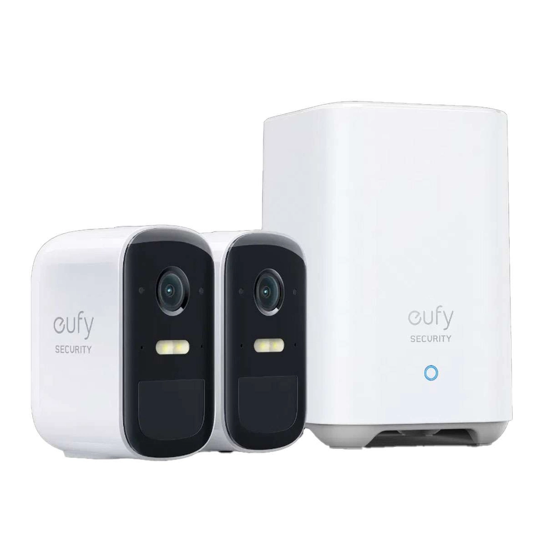 Eufy Security Camera 2C pro  2 camera+1 homebase White