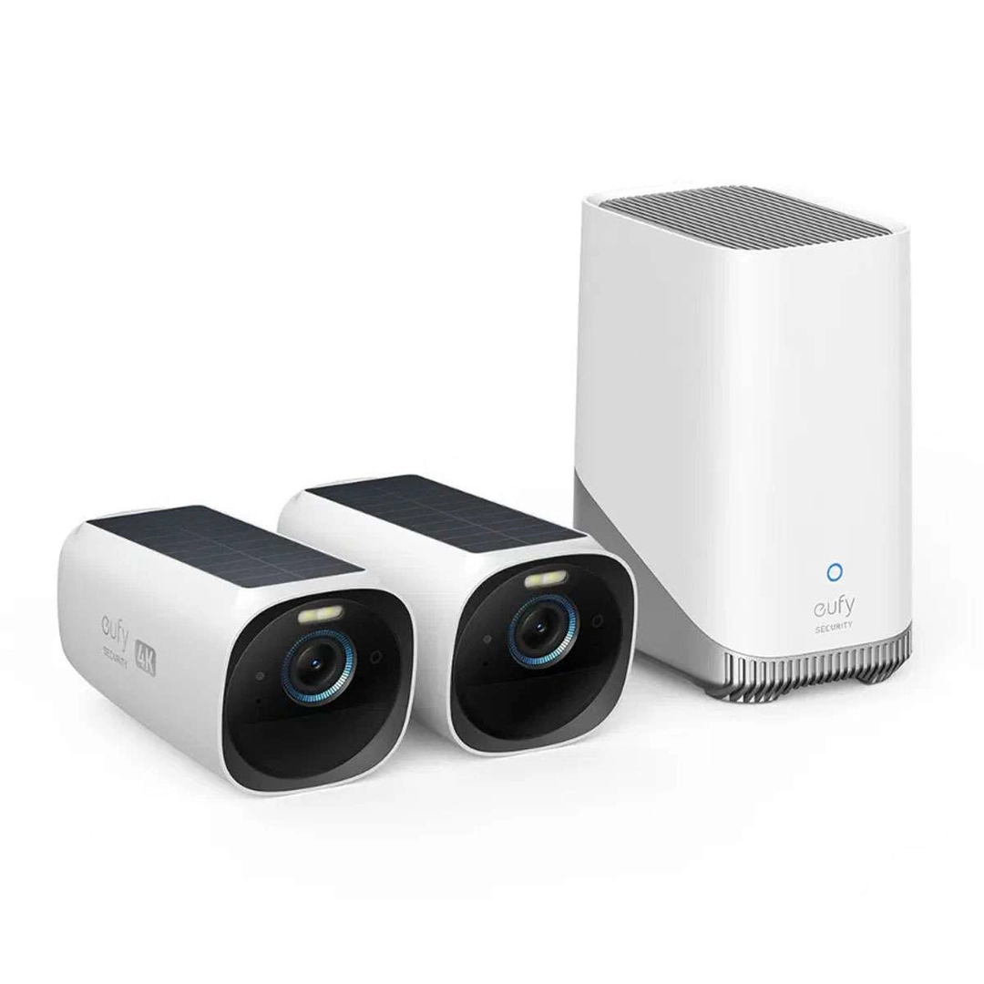 Eufy Security Camera S330 eufyCam 3-2 Cam Kit White