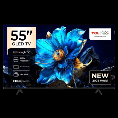 شاشة TCLسمارت 55 بوصة QLED 4k Google TV 55P71K
