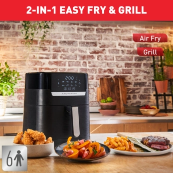 TEFAL Easy Fry & Grill 2-in-1 Precision, 1550 Watt, 4.2 L., EY505828