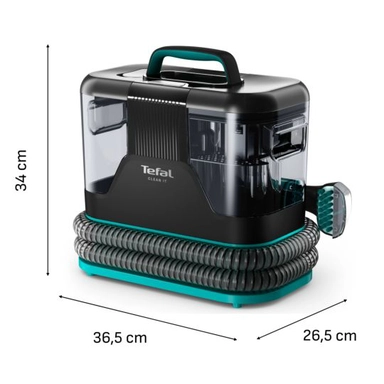 Tefal Clean it Portable Spot Cleaner, Bagless, 750W, Green & Black - IZ5020M0