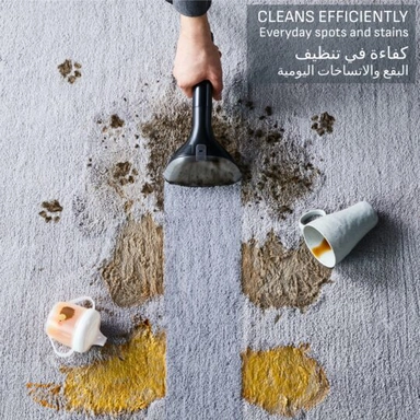 Tefal Clean it Portable Spot Cleaner, Bagless, 750W, Green & Black - IZ5020M0