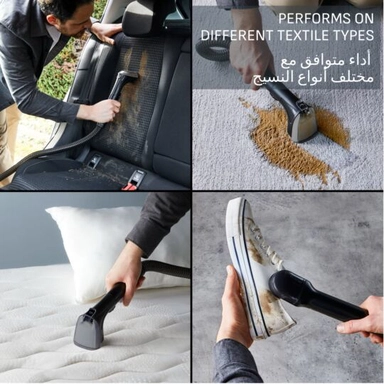 Tefal Clean it Portable Spot Cleaner, Bagless, 750W, Green & Black - IZ5020M0