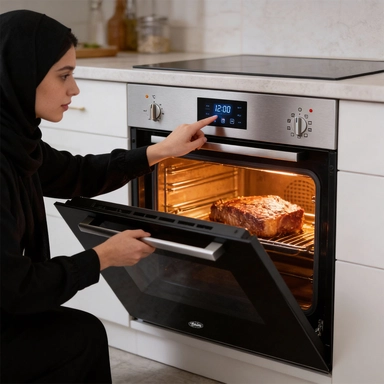 Terim built-in electric oven, 59.4 cm, fan, 9 functions, Italian ,TRMBOGG60E9FD