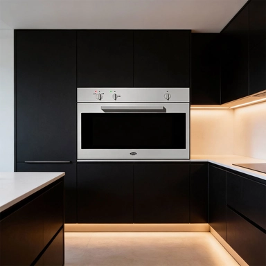 فرن تيرم بلت ان 89.5 سم غاز امان كامل إيطالي استيل TRMBO90XLGG