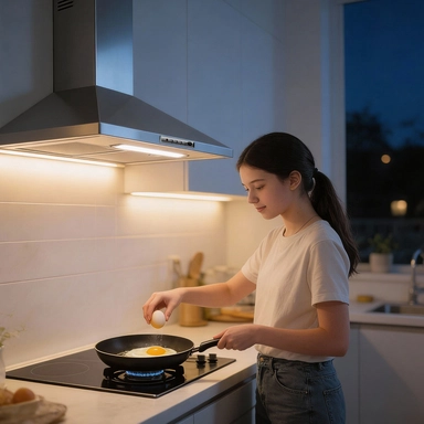 Terim Pyramid Hood ,59.8 cm ,Italian ,Steel ,TRHOMP600PYS