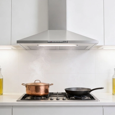 شفاط تيرم هرمي 89.8 سم إيطالي استيل TRHOMP900PYS