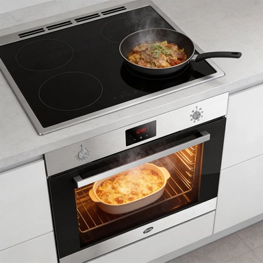 فرن تيرم بلت إن كهرباء89.5سم 8وظائف إيطالي استيلTRMBOMP90E9F