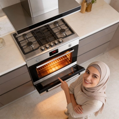 فرن تيرم بلت إن كهرباء89.5سم 8وظائف إيطالي استيلTRMBOMP90E9F