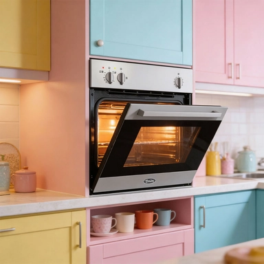 فرن تيرم بلت ان 59.4 سم غاز امان كامل إيطالي استيل TRMBO60GG