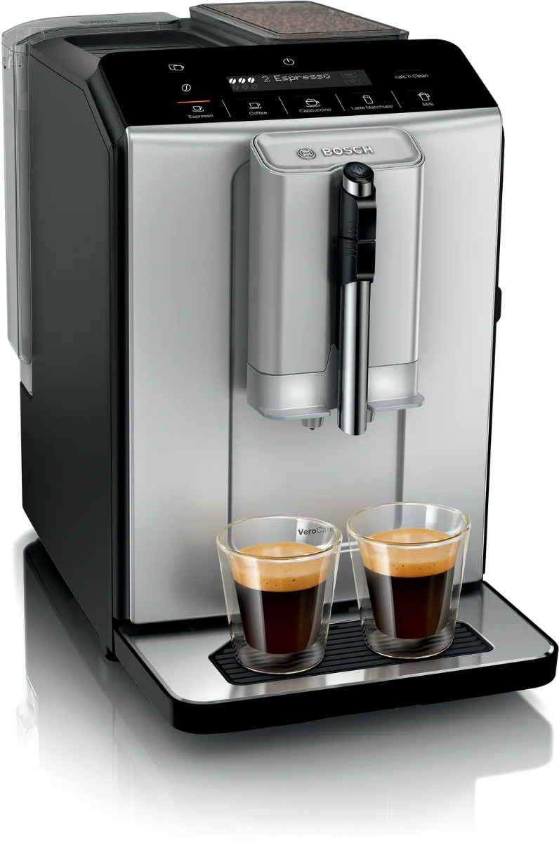 Bosch Automatic Coffee Machine, 3L, W1300, Silver, TIG20301