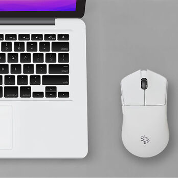 Porodo Gaming 3-in-1 Lightfeather 7D Mouse White