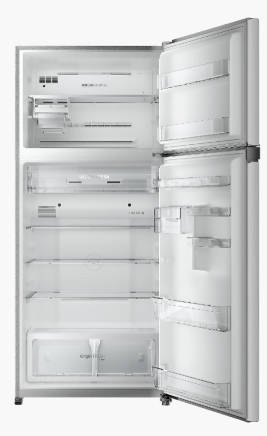 Toshiba Refrigerator, 19.6 Cu.ft, Silver - GR-RT735WE-PMU(49)