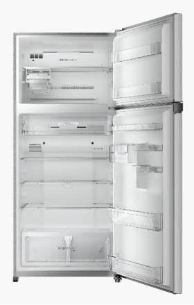 توشيبا ثلاجة، 21.5 قدم مكعب، ستيل - GR-RT835WE-PMU(04)