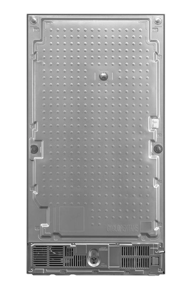 Toshiba Side by Side Refrigerator, 2 Doors, 23.9 Cu.ft, Silver – GR-RS910WI1-PMU(57)