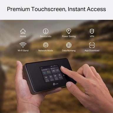 تي بي لينك ماي فاي، 5G / واي فاي 6E، اسود - M8550